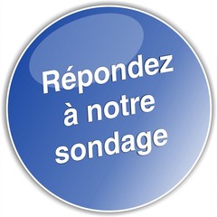 bouton répondez à notre sondage
