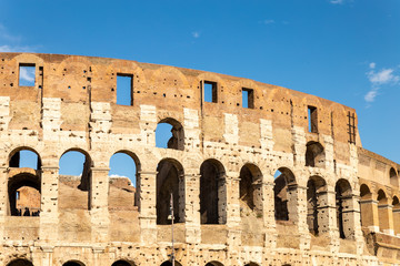 Fototapeta premium View of the Colosseum or Coliseum