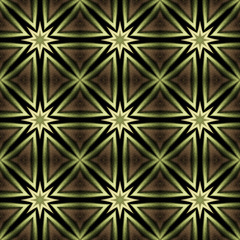 Seamless pattern background with multi-colored wavy lines.