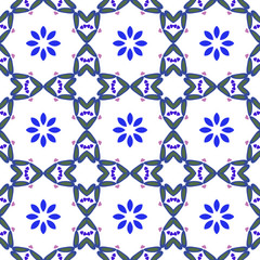 Seamless background pattern with a variety of multicolored lines.