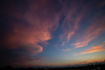 夕焼け