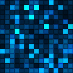 Blue mosaic background. Vector illustration eps 10.
