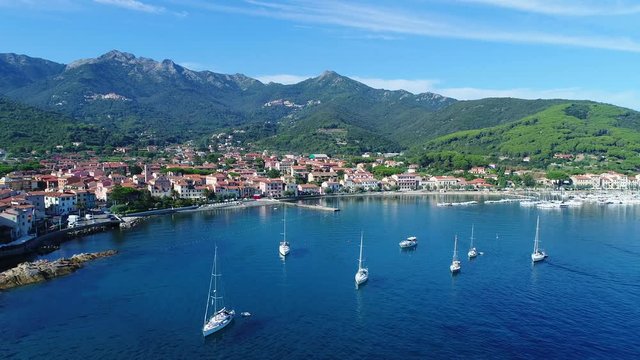 Marciana Marina, Island of Elba. Holidays in Italy, Europe