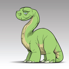 Diplodocus dinosaur brachiosaurus and other long neck dinosaurs.