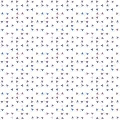 Abstract seamless pattern background with multi-colored varied triangles.