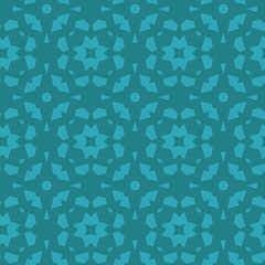 Seamless color pattern from a variety of geometric shapes.
