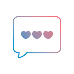 speech bubbles design