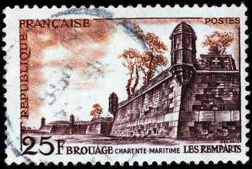 Brouage Fortress Stamp
