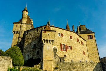 Fototapeta na wymiar France Annecy saint Bernard castle 