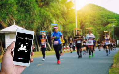 Face recognition or face detection by deep learning concept.
