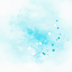 watercolor bright hand drawn vector paper texture background for card, text design, print.