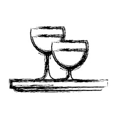 wine glasses icon