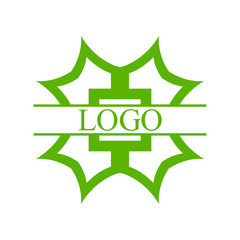 Vintage Ornamental label