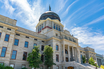 Montana State Capital Building - obrazy, fototapety, plakaty