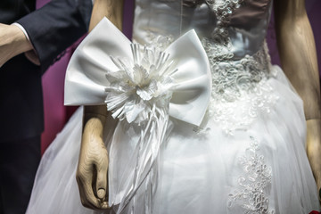 wedding dress decoration