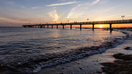 Fototapeta premium Kühlungsborn Seebrücke
