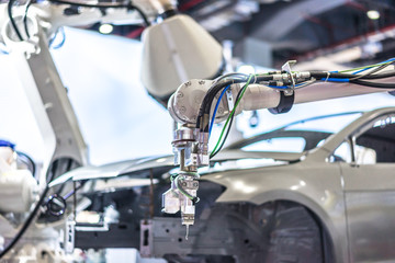 Fototapeta premium detail of machine