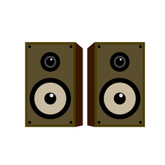 Stereo speakers for studio
