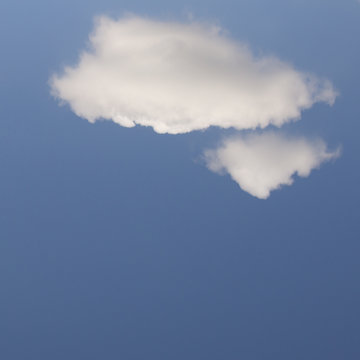 Nuvens de cabe&ccedil;a pra baixo no catete