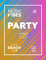 Night Party banner template