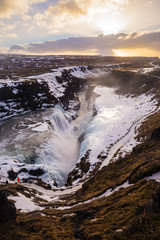 iceland waterfall