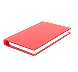 red book 3D rendering