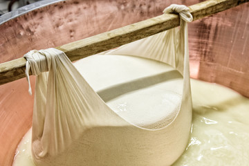 Lavorazione del PARMIGIANO REGGIANO