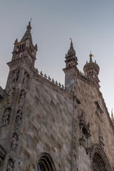 Details of the cathedral in Como, Lombardy, northern Italy.