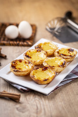 Typical Portuguese custard pies - 