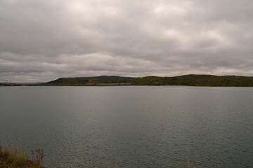 Ghost Lake on a Cloudy Day
