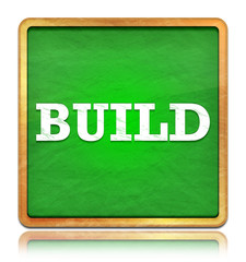 Build green chalkboard square button
