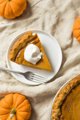 Sweet Homemade Thanksgiving Pumpkin Pie