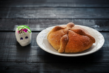 Sugar Skull and Bread of Dead