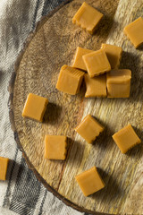Sweet Homemade Caramel Squares