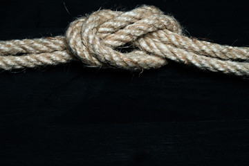 Fototapeta na wymiar rope and knot