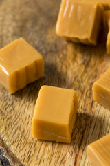 Sweet Homemade Caramel Squares
