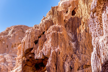 En algún lugar del desierto de Atacama y San Pedro de Atacama en el norte de Chile