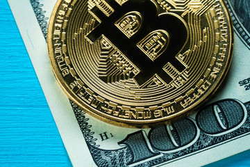 coin on wooden