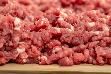 minced meat, pork, beef, forcemeat, clipping path