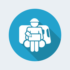 Bellboy concept icon