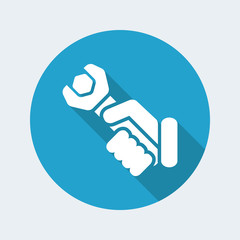 Worker concept symbol