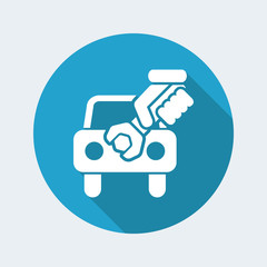 Car assistance icon