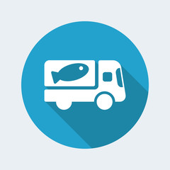 Fish van icon