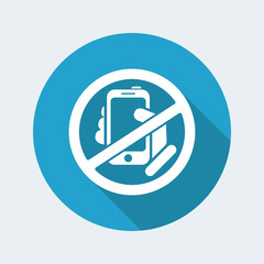 Forbidden phone icon