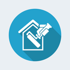 Painter roll icon © Myvector