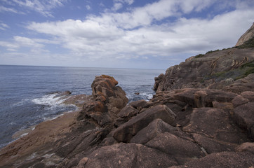 Jolis rocher à Freycinet National Park en Tasmanie, Australie