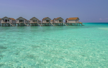 Somewhere in the Maldives.