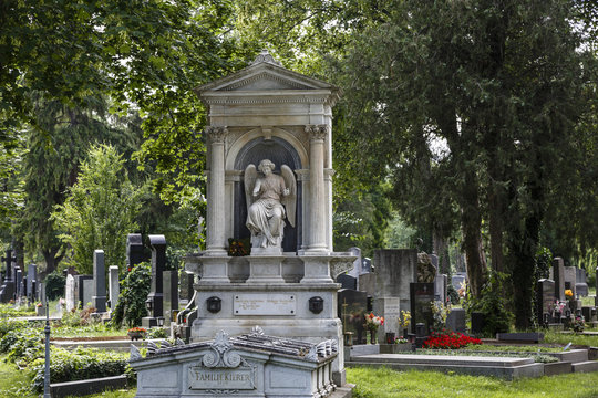 Zentralfriedhof, Vienna Central Cemetery, Vienna, Austria.
