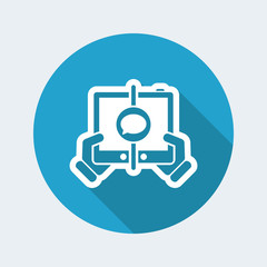 Obraz premium Mobile chat concept