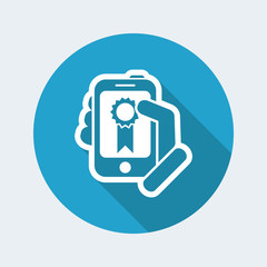 Obraz premium Best device icon